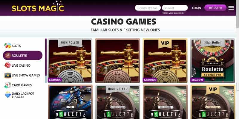 slots magic uk roulette